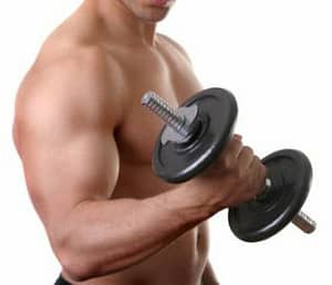 fit guy lifting weight